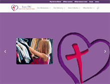 Tablet Screenshot of loveinc.org